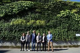 Nitto dona a Torino la parete verde “The Green Wall”