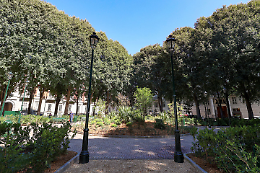 La rinascita di piazza Maria Teresa: ecco lo storico giardino rimesso a nuovo