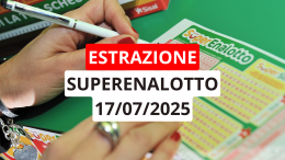 Estrazione Superenalotto: ecco i numeri vincenti di giovedì 17 luglio