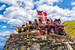 Rievocata la battaglia dell’Assietta del 1747, quando i piemontesi diventarono "bogianen”