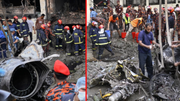 Jet militare precipita su una scuola a Dacca: 27 morti, per lo più studenti