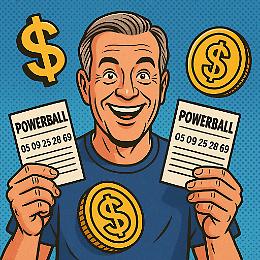 Errore fortunato: compra due volte lo stesso biglietto e vince 2 milioni al Powerball