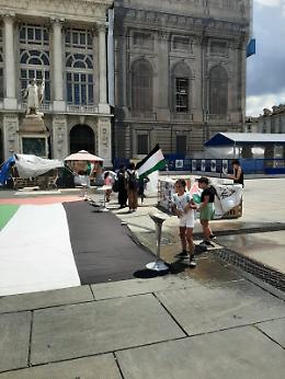 "Piazza Palestina fatela altrove", la denuncia al decoro urbano di Forza Italia