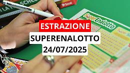 Estrazione Superenalotto: ecco i numeri vincenti di giovedì 24 luglio