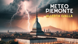 Meteo Piemonte: temporali, grandine e vento. Oggi è di nuovo allerta gialla