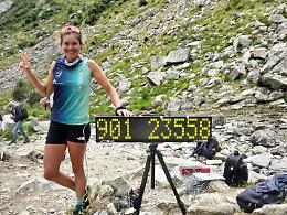 Camilla Calosso, prima donna a stabilire il tempo record di salita e discesa sul Monviso