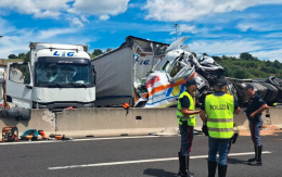 Incidente sull'A1: la Protezione Civile di Biella e Vercelli assiste gli automobilisti bloccati