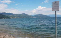 Torna balneabile la spiaggia delle Rocchette ad Arona
