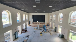 Chivasso, l’ex Cinecittà si trasforma in un teatro: lavori già al 60%
