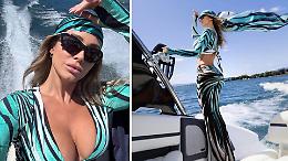 Diletta Leotta rilancia lo zebrato: il trend della moda estate 2025