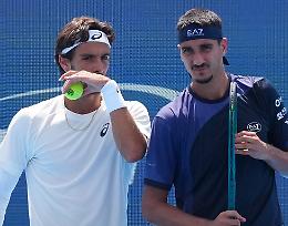 A Cincinnati Musetti e Sonego rimontati in finale da Mektic e Ram, in serata e in nottata Sinner e Paolini in campo per il titolo
