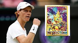 Sinner "cattura" un regalo da campione: la carta di Pikachu Zenith