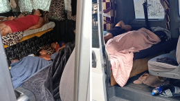 Dormitori nei Fiat Ducato. In strada a Torino l'ultimo accampamento dei nomadi