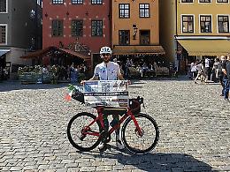 Da Rocca Canavese alla Svezia in bicicletta: 2750 km per la ricerca contro il cancro