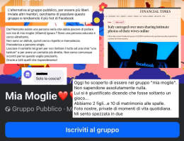 La Procura di Roma apre un fascicolo sul caso "Mia Moglie": possibile un maxi processo