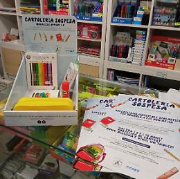 Cartoleria Sospesa: a settembre la nuova edizione della raccolta di materiale scolastico promossa da Fondazione AIEF