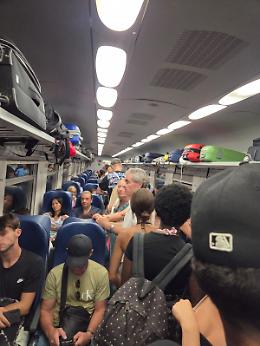 «Il mio viaggio da incubo».  Il racconto sul treno per Torino