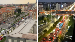 Maxi ingorgo in piazza Baldissera, ecco cosa è successo. Riunione in Comune per cercare soluzioni d'emergenza