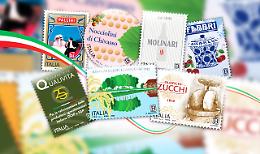 Francobolli dedicati alle eccellenze alimentari italiane: tra i protagonisti i Nocciolini di Chivasso e il Riso Carnaroli