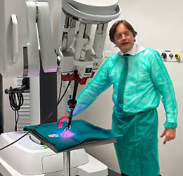 Il nuovo robot delle Molinette: "una tecnologia rivoluzionaria"
