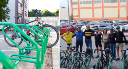Al San Luigi di Orbassano arriva una rastrelliera per le bici, con spogliatoi e armadietti