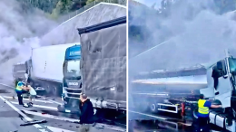 Incidente al Frejus, grave un camionista torinese. Riaperto il tunnel