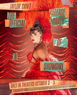 Taylor Swift torna al cinema, con "Release Party of a Showgirl", il nuovo album spiegato con un documentario
