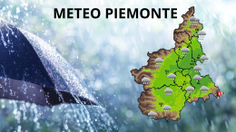 Meteo Piemonte, arrivano pioggia e neve! Ultime ore di caldo, poi il crollo delle temperature