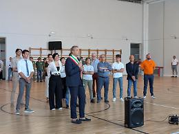 Trofarello completa il polo sportivo: inaugurata la palestra Sandro Pertini