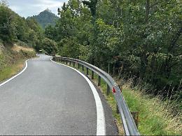 Strade sempre più sicure: istallate le nuove barriere protettive sulla strada per il  Santuario di Sant'Ignazio 