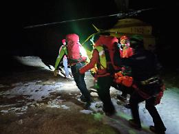 Escursionista ferito al Lago Martel, notte di soccorsi a Vinadio