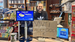 Gioca 4 euro e ne vince 100mila. Maxi vincita al 10eLotto in provincia di Torino