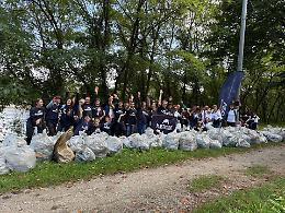 Il Parco Stura ripulito dai volontari: Plastic Free Torino rimuove due tonnellate di rifiuti