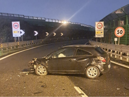 Tangenziale nord: scontro tra due auto allo svincolo Falchera, due feriti lievi