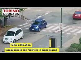 Follia a Mirafiori: guerriglia con machete