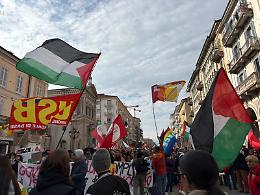 Piemonte, marea di scioperi per la Palestina: ecco tutte le proteste - LE FOTO