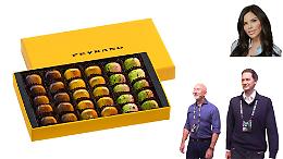 Jeff Bezos in visita da Peyrano: degustazione di cioccolato torinese e omaggio personalizzato