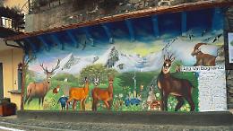 Benvenuti in Val Bognanco: il murale di Guido Daniele celebra natura e comunità