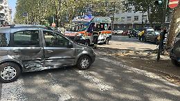 Crocetta, scontro tra due auto e una donna finisce all'ospedale