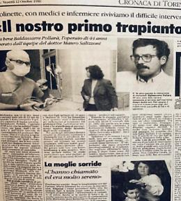 Torino, 35 anni fa il primo trapianto di fegato alle Molinette. Il chirurgo: «Se chiudo gli occhi, il ricordo è ancora nitido»