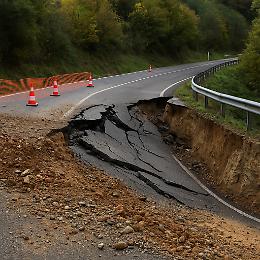 A breve il cantiere per la riapertura della SP 104 tra Lauriano e Moransengo-Tonengo