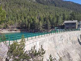 Bardonecchia, partono i lavori per lo svaso del bacino di Melezet: attenzione lungo la Dora