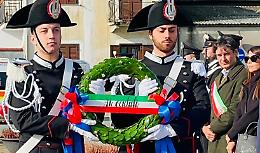 Valperga, un monumento realizzato da una studentessa ricorda il maresciallo Enzo D’Alessandro