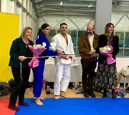San Mauro ha una nuova palestra  per il judo: inaugurato lo spazio dentro la piscina comunale
