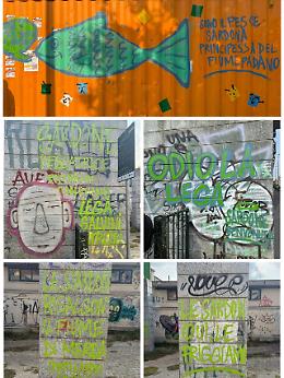 Scritte vandaliche al giardino Madre Teresa, ma le telecamere sono fuori uso da settimane
