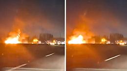 Incendio sull'autostrada A4 Torino-Milano: traffico in tilt e 3 chilometri di coda 