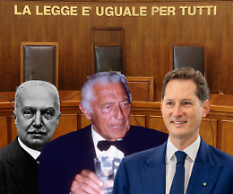 Da Giovanni a John, tutti quegli Agnelli in Tribunale (o quasi)