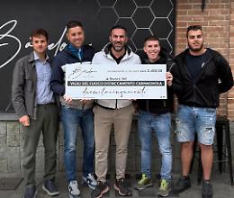 Carmagnola, imprenditore dona 2500 euro ai vigili del fuoco per acquistare un nuovo mezzo