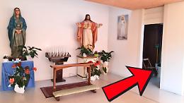 Fanno sesso in chiesa, messi in fuga dal parroco. E' caccia alla coppia troppo focosa