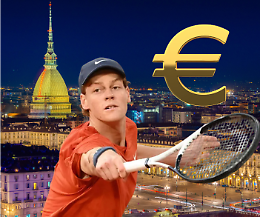 Torino, effetto Sinner per hotel e stanze: fino a 800 euro per una notte. Ecco tutti i numeri (e gli aumenti)